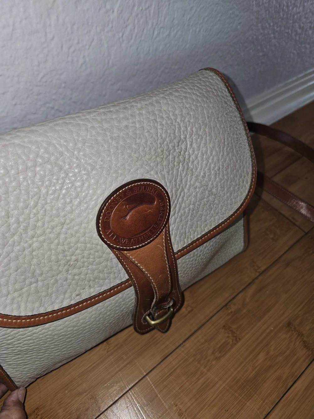 Dooney & Bourke Pebbled Leather Shoulder Bag